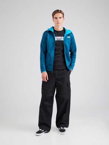 THE NORTH FACE Funkcionalna jopa iz flisa 'VERTICAL' | zelena barva