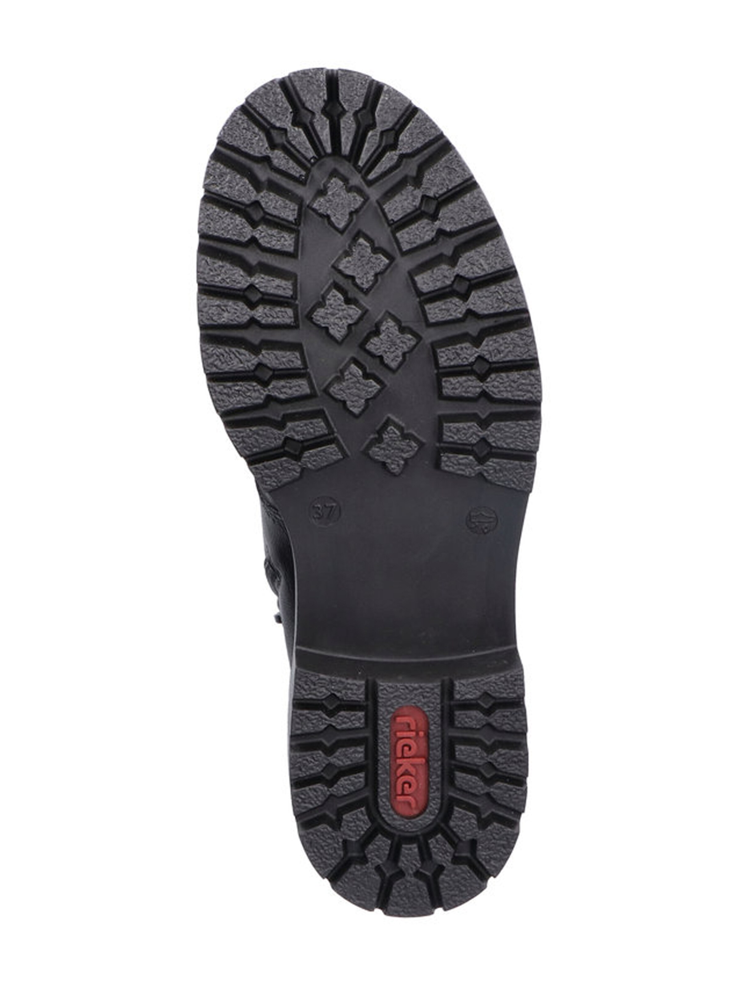 Ghete cu șireturi de la Rieker pe negru