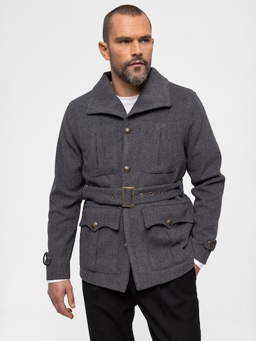 Manteau mi-saison Antioch en gris