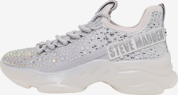 STEVE MADDEN Låg sneaker 'Mistica' i silver: framsida