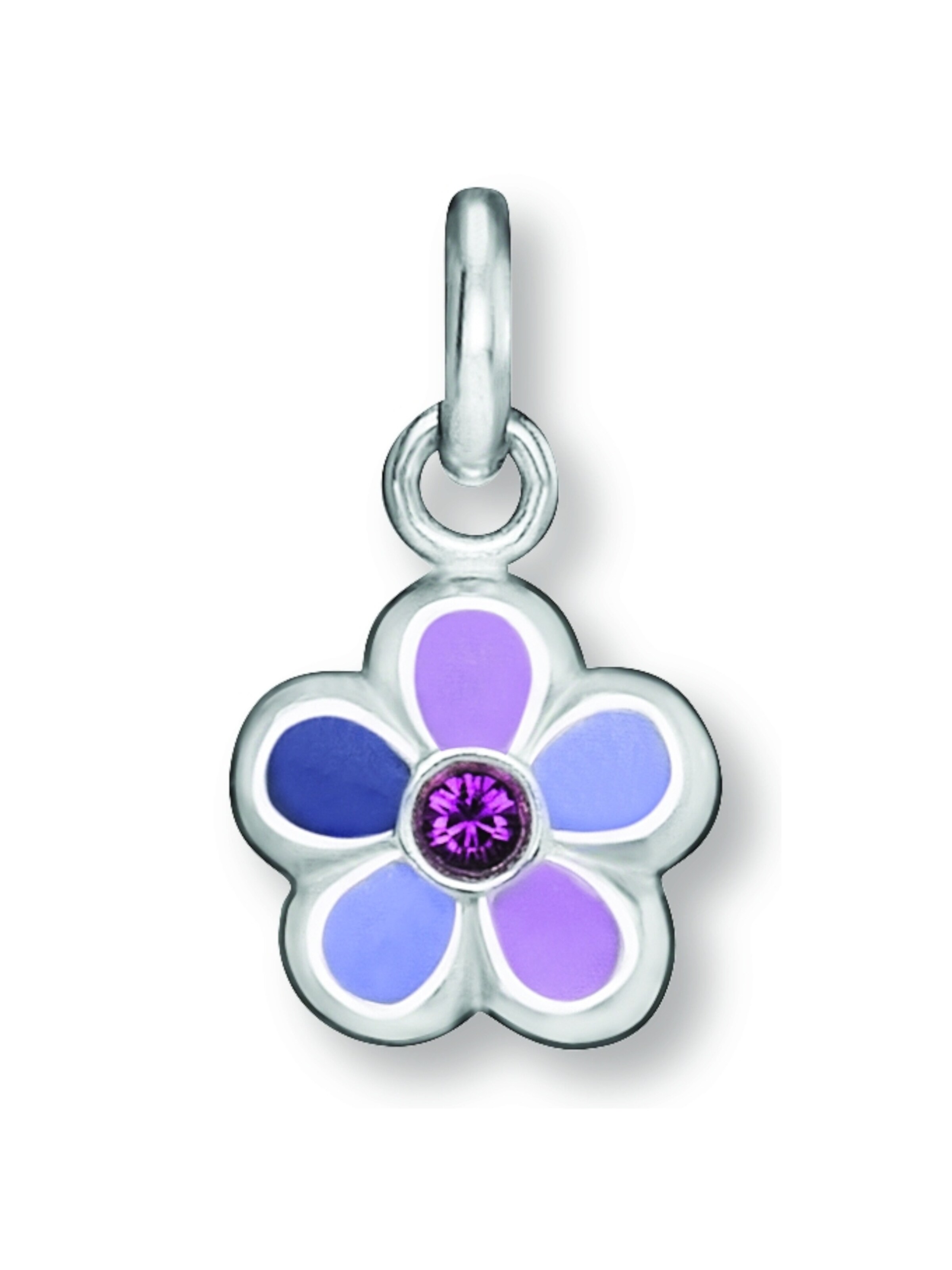 ONE ELEMENT Jewelry 'Blume' in Silver: front