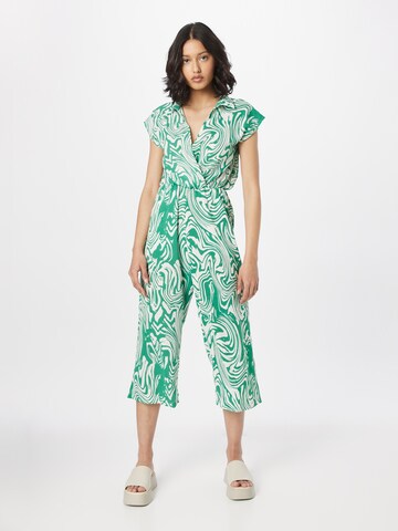 AX Paris Jumpsuit in Green: front