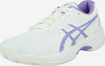 balta ASICS Sportiniai batai 'Game 9 Clay': priekis