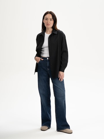 Chemisier 'NAITEE' MELA en noir