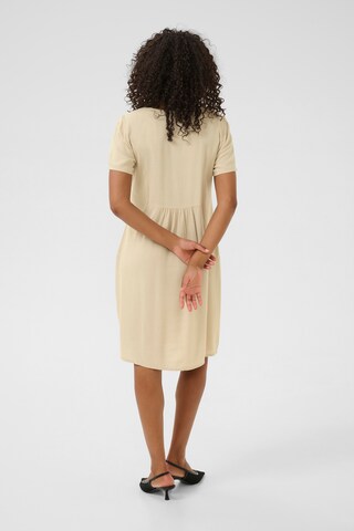 Kaffe Jurk 'Milia' in Beige