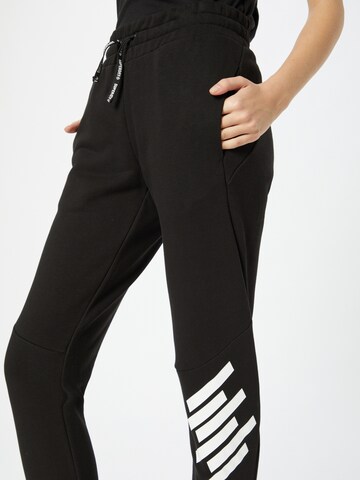 Superdry Tapered Sports trousers 'Train Core' in Black