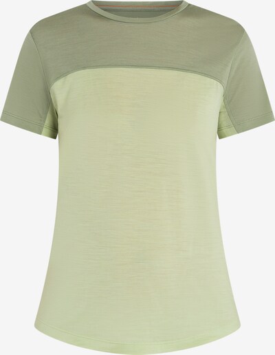 ICEBREAKER T-shirt fonctionnel 'Sphere III' en kaki / vert pastel, Vue avec produit