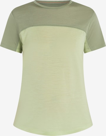 ICEBREAKER Performance Shirt 'Sphere III' in Green: front