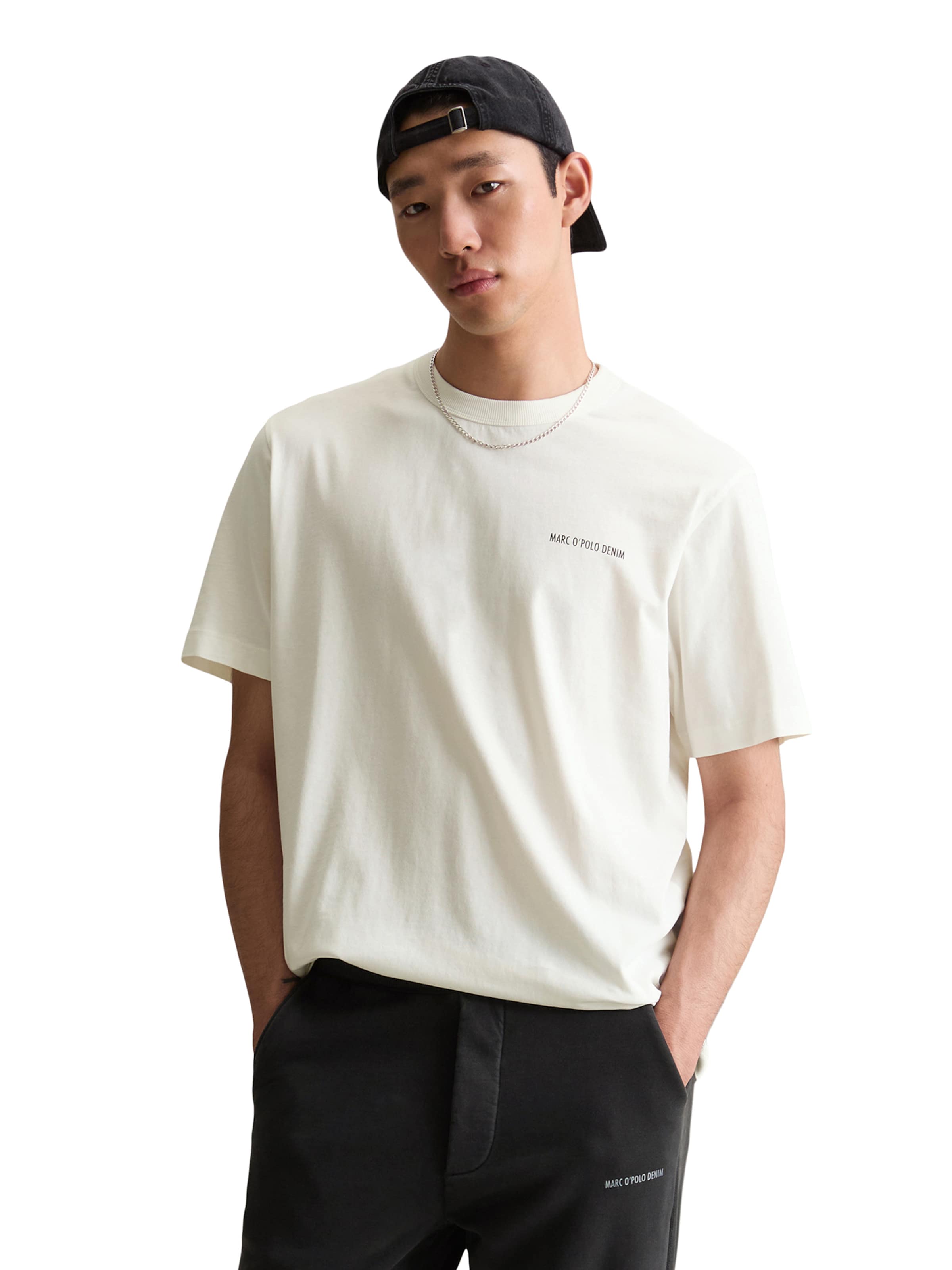 T-Shirt Marc O'Polo DENIM en blanc