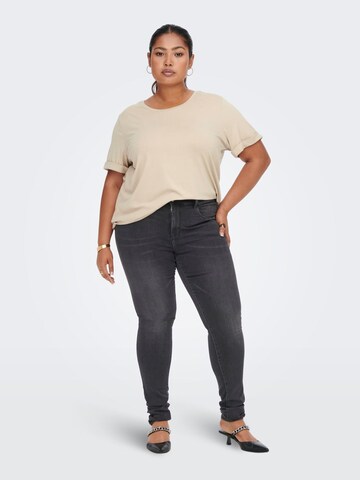 ONLY Carmakoma Shirts i beige