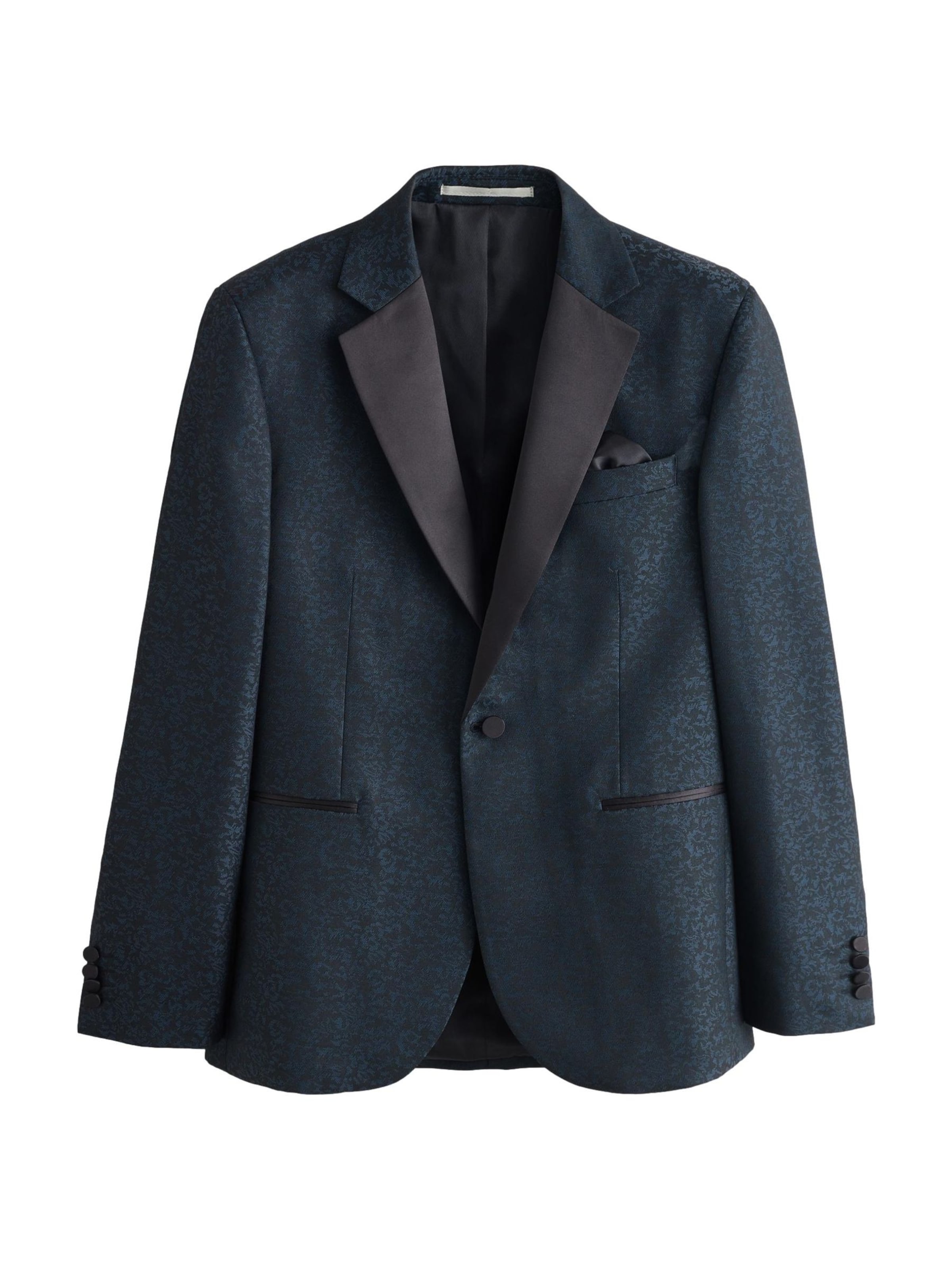 Next Regular fit Business-colbert in Blauw: voorkant