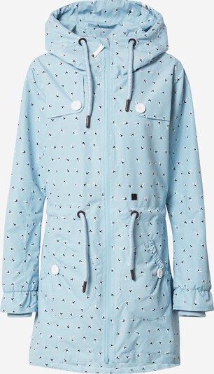 Alife and Kickin Between-Seasons Parka 'Charlotte' in marine blue / Light blue / White, Item view