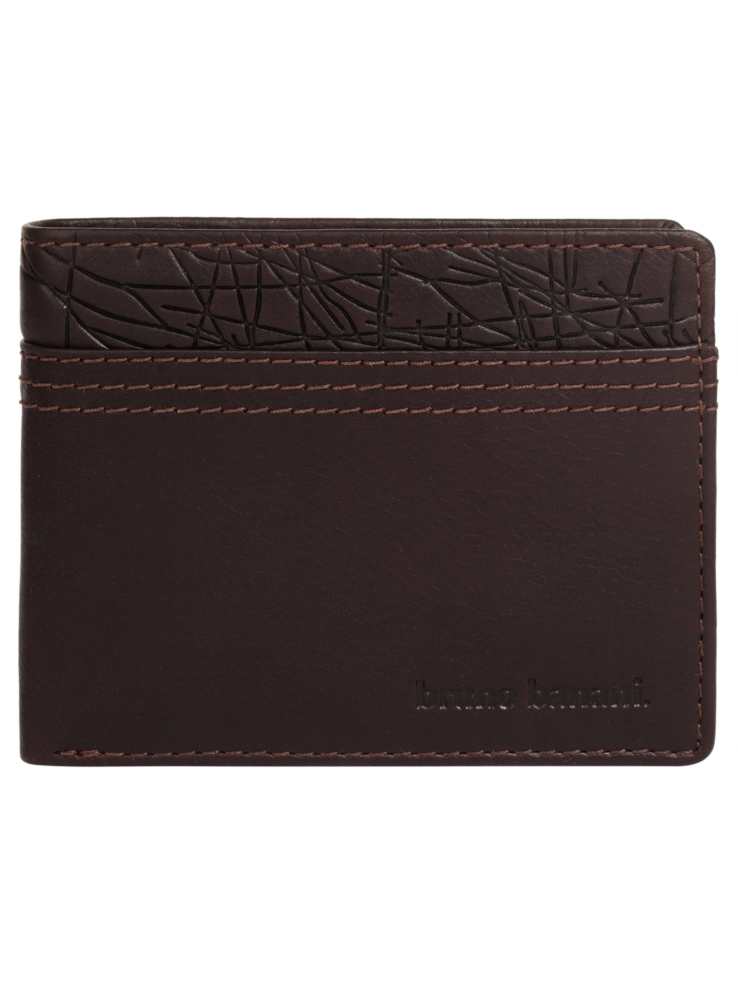 Bruno Banani Wallet in Brown: front