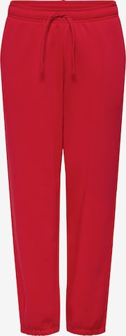 Pantalon 'ONLBEST' ONLY en rouge : devant