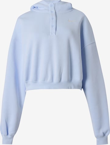 Nike Sportswear Tréning póló 'PHNX FLC' - kék: elől