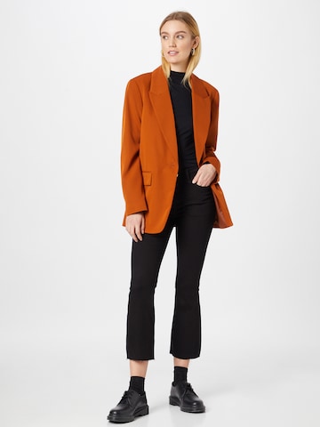 River Island Flared Farmer - fekete