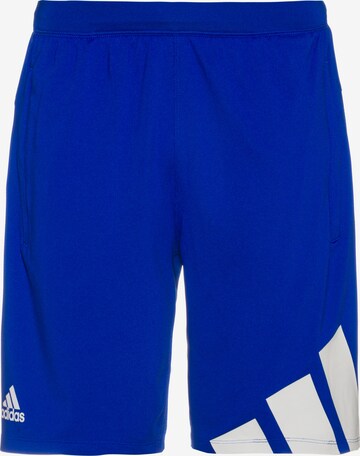 Regular Pantalon de sport ADIDAS PERFORMANCE en bleu : devant