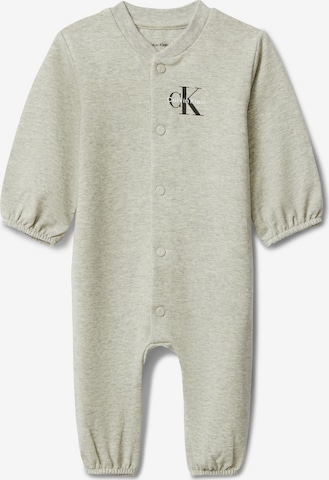 Tuta di Calvin Klein Jeans in grigio: frontale