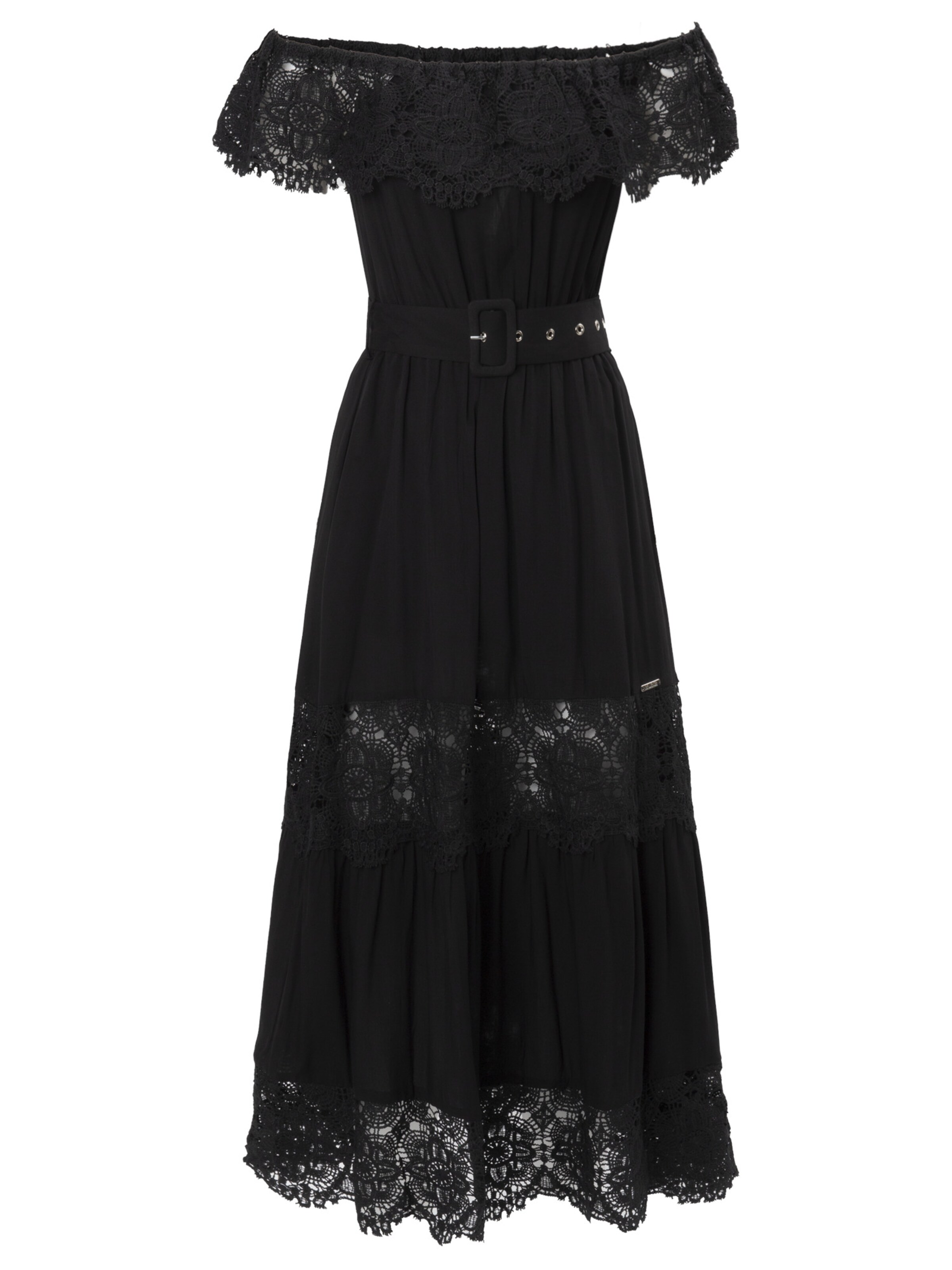 Abito estivo di Influencer in nero: frontale