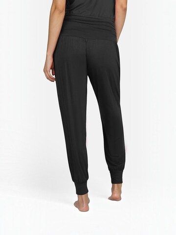 CURARE Yogawear Loosefit Sporthose 'Long Yogapants Flow'‌‌‌ in Schwarz