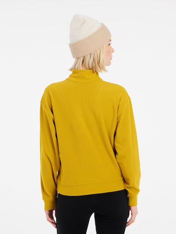 PROTEST Athletic Sweatshirt 'PRTNAPPA' in Yellow