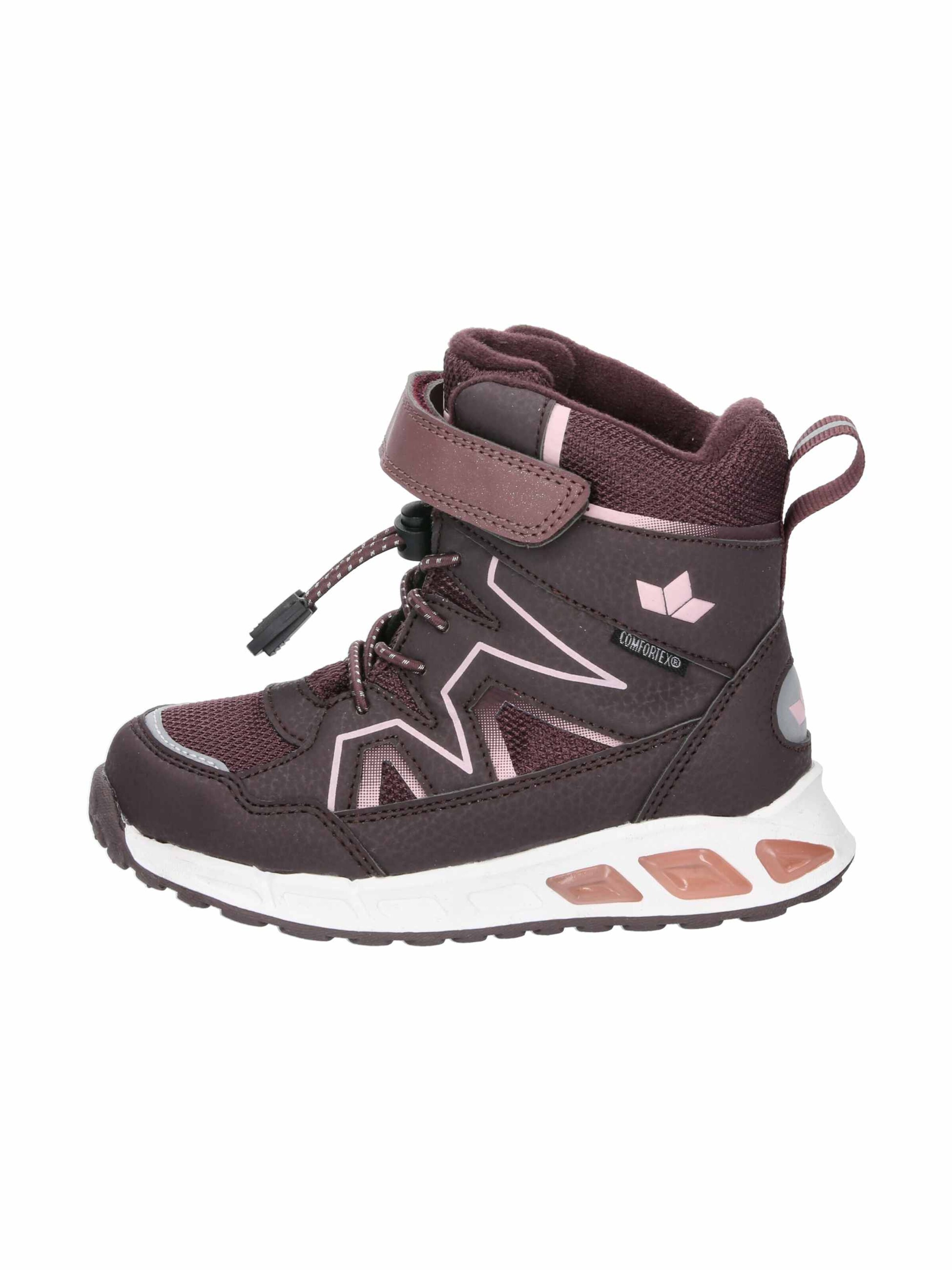 LICO Snowboot ' Snow V Blinky ' in Lila