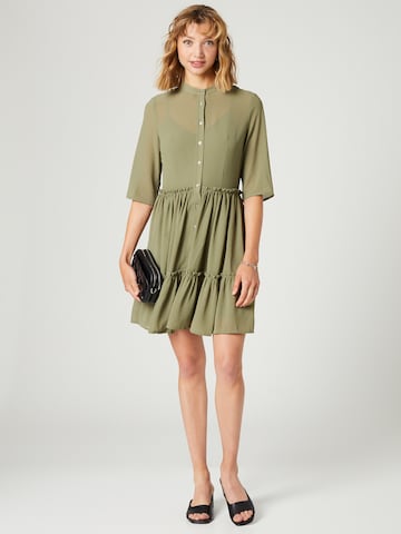 Guido Maria Kretschmer Women - Vestido camisero 'Jovana' en verde