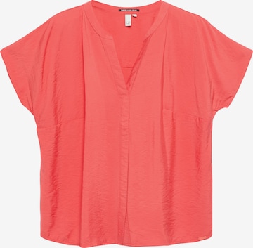 QS Bluse in Rot: Vorderseite