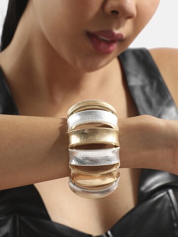 SOHI Armband 'Dalima' in Gold: Vorderseite