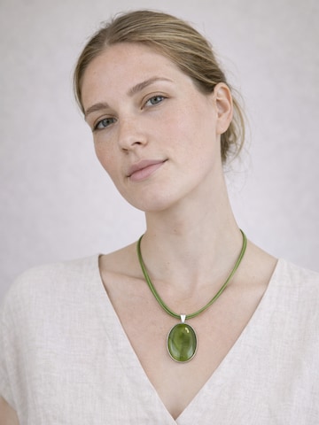COLLEZIONE ALESSANDRO Kette 'Stone'‌ in Grün