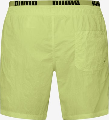PUMA Regular Board Shorts in Yellow
