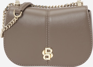 Sac bandoulière BOSS en marron : devant