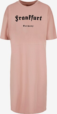 Merchcode Dress 'Frankfurt' in Pink: front