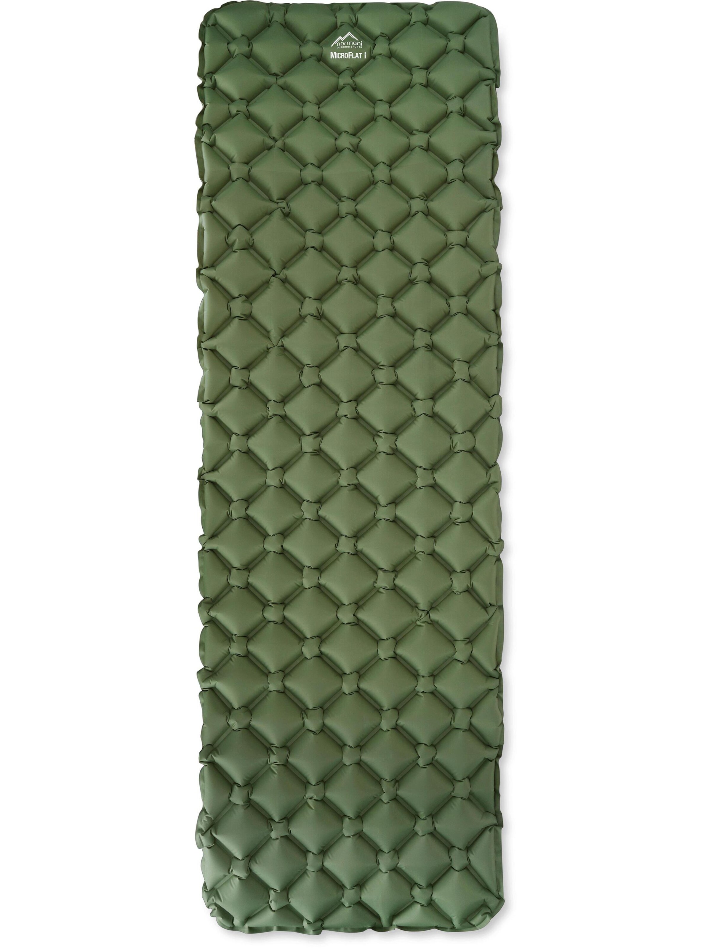 normani Mattress 'MicroFlat I' in Green: front