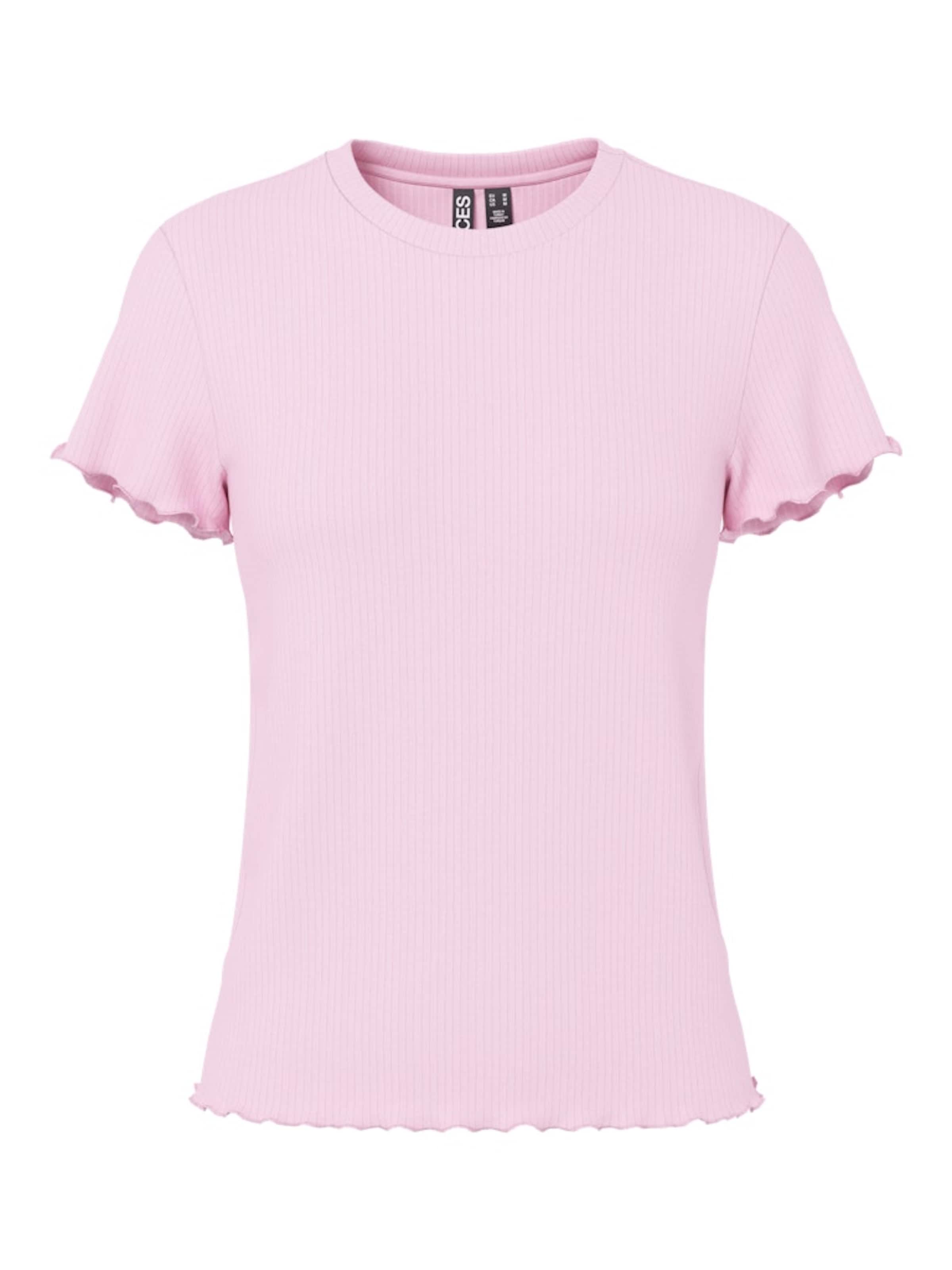 PIECES Shirt 'PCNicca' in Pink: front