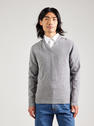 Hackett London Pullover in Grau: Vorderseite
