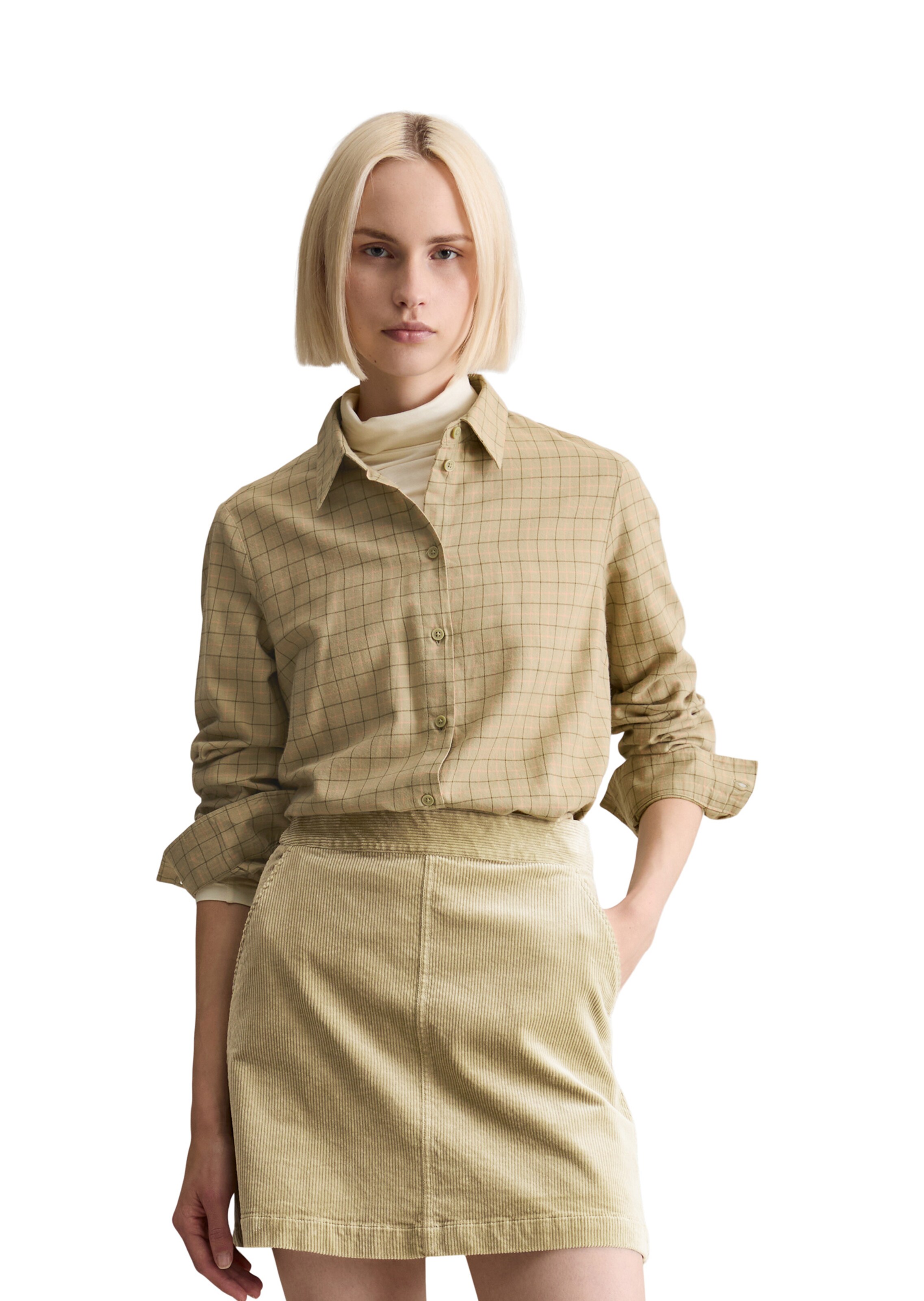 Chemisier Marc O'Polo DENIM en jaune : devant