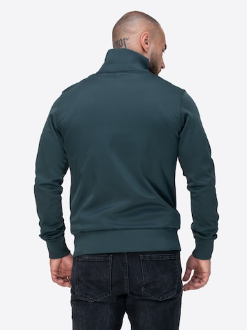 LONSDALE Sweatjacke 'Alnwick' in Grün