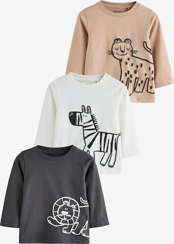 Tricou de la Next pe bej: față