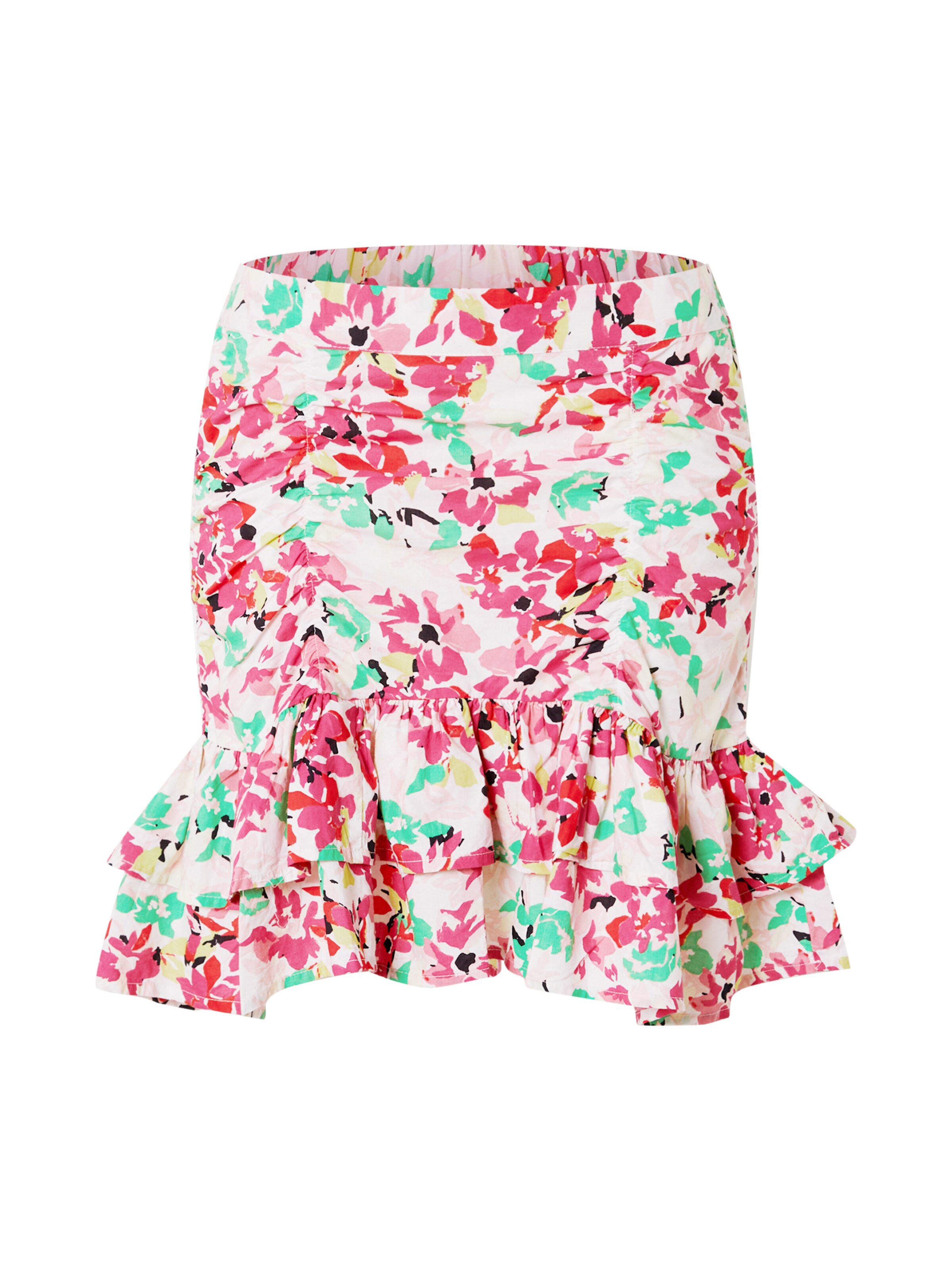 PIECES Skirt 'SHADOW' in Mixed colours: front