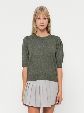 ONLY Sweater 'ONLRica' in Green: front