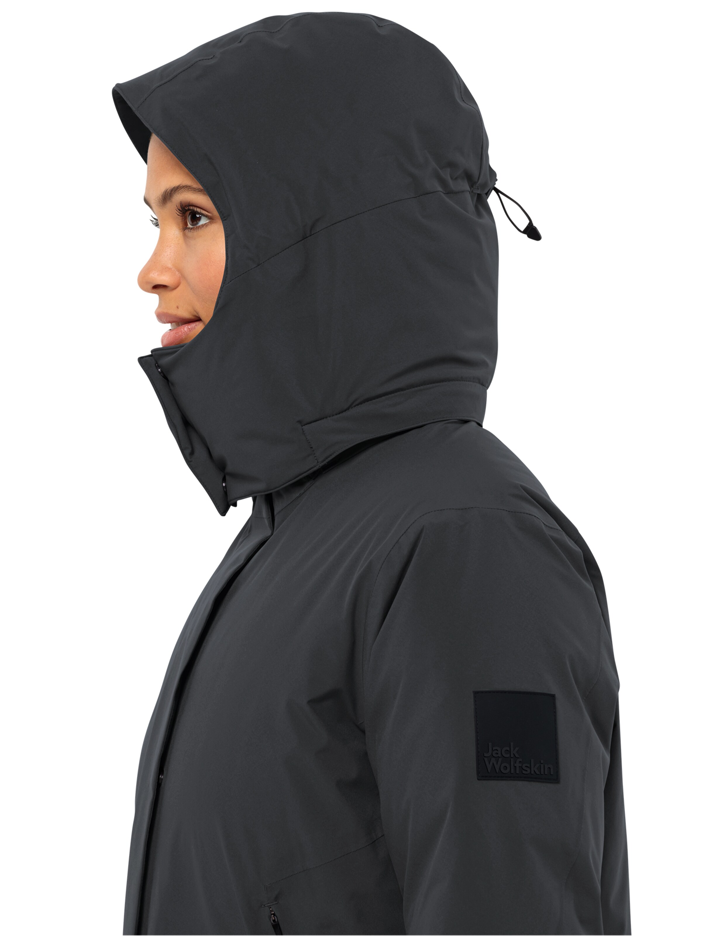 JACK WOLFSKIN - Sobretudo outdoor em cinzento