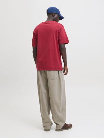 JACK & JONES T-Shirt in Rot