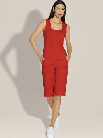 Regular Pantalon MADELEINE en rouge