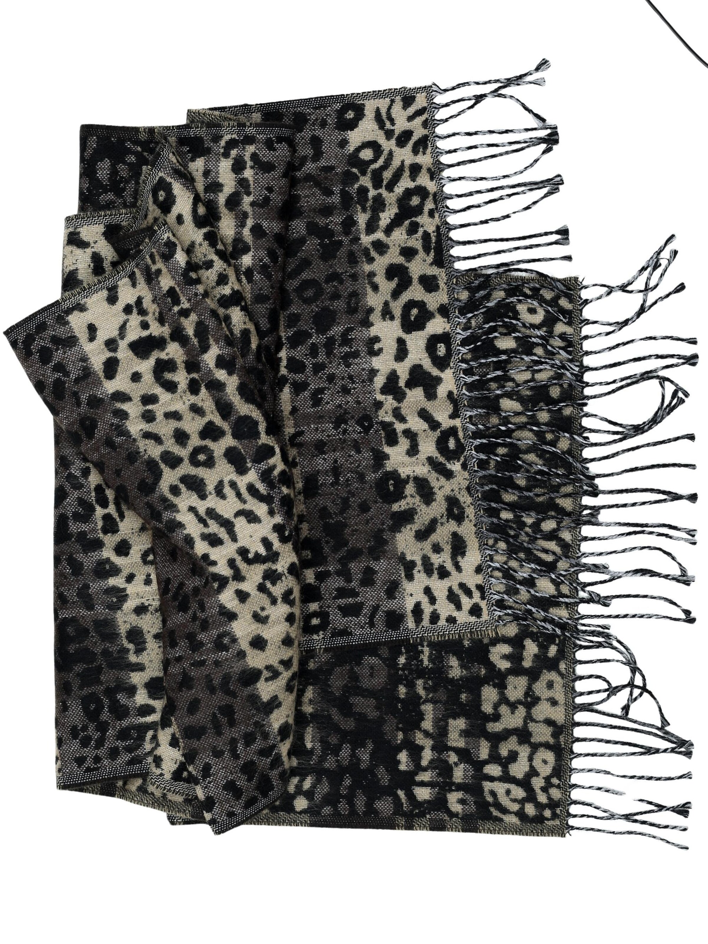 COLLEZIONE ALESSANDRO Scarf 'Leo' in Brown