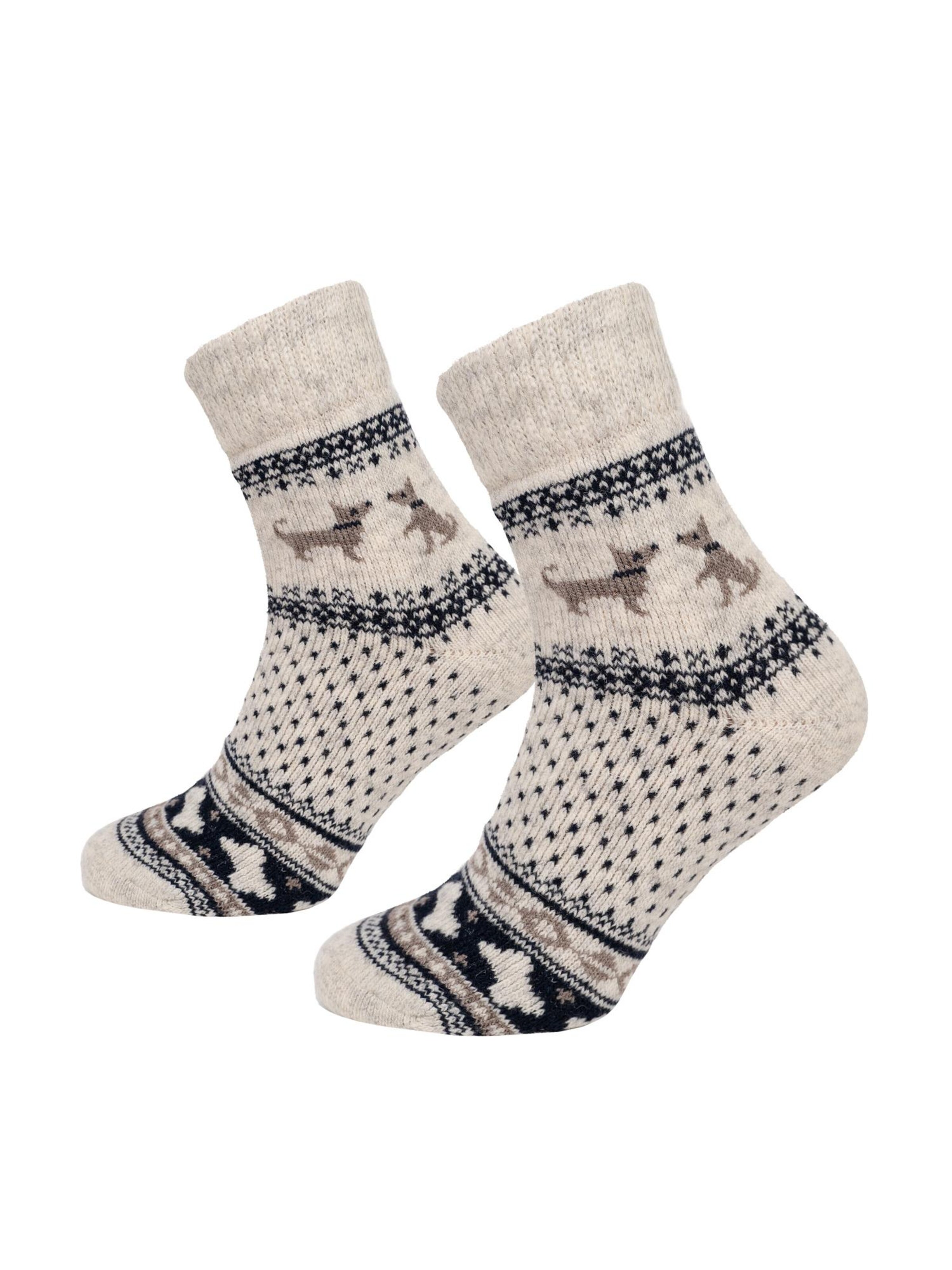 HomeOfSocks Socks 'HOS8012' in Beige