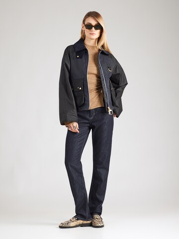 Barbour International Pullover 'Monique' in Braun