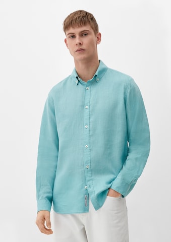 s.Oliver Regular fit Button Up Shirt in Blue: front