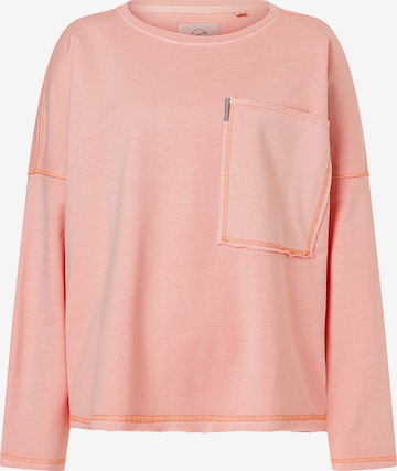 TIMEZONE Sweatshirt 'Oversized' in Pink: Vorderseite