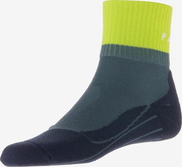 FALKE Athletic Socks in Blue: front